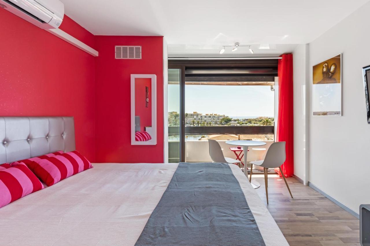 Studio Vue Mer Panoramique, Piscine Port Venus Village Naturiste Agde Exterior foto